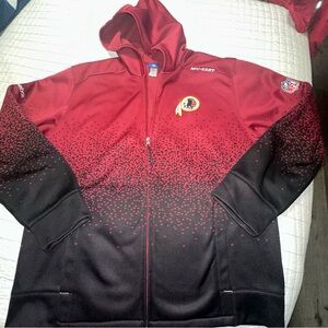 Vintage Reebok NFL On-Field Washington Redskins Hoodie Jacket LG Style 8368A 09